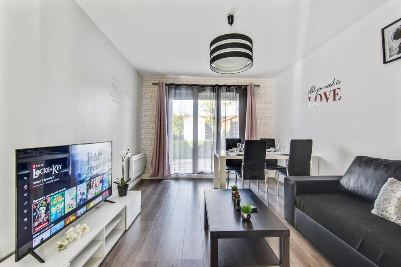 Appart Cosy Tout Confort Disneyland Jardin 4 Pers Bailly-Romainvilliers Exterior foto